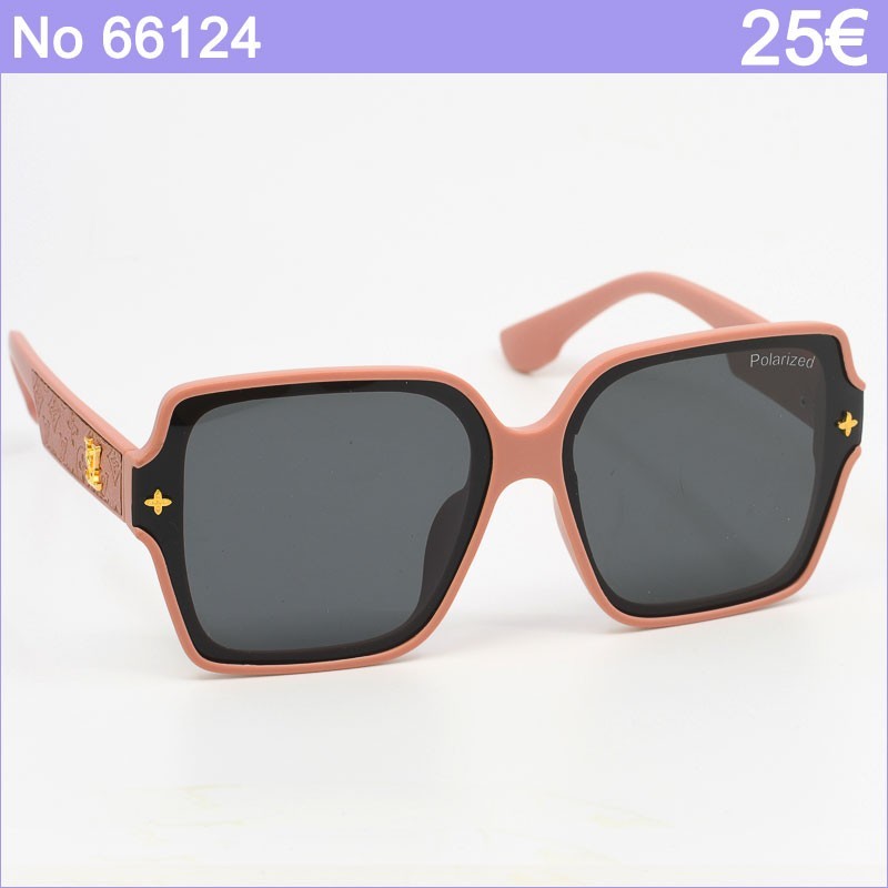 Γυαλιά Ηλίου Polarized – Ροζ Σκελετός