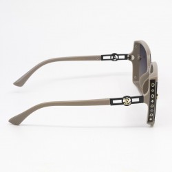 Γυαλιά Ηλίου Polarized – Σαμπανί Σκελετός με Σκούρους Φακούς UV400