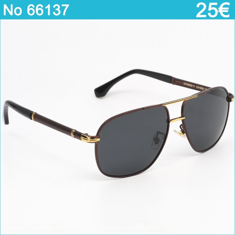 Γυαλιά Ηλίου Polarized – Καφέ Σκελετός με Χρυσές Λεπτομέρειες UV400 Γυαλιά Ηλίου Polarized – Καφέ Σκελετός με Χρυσές Λεπτομέρειες UV400
