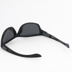 Ανδρικά Μαύρα Γυαλιά Ηλίου Polarized με Πράσινους Φακούς για Κομψές Εμφανίσεις