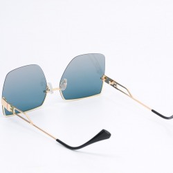 Γυαλιά Ηλίου Polarized για Γυναίκες – Χρυσός Σκελετός με Τιρκουάζ Φακούς UV400