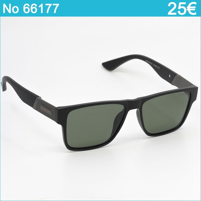 Γυαλιά Ηλίου Polarized – Μαύρος Σκελετός με Πράσινους Φακούς UV400 Γυαλιά Ηλίου Polarized – Μαύρος Σκελετός με Πράσινους Φακούς UV400