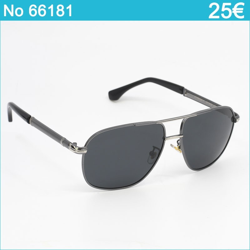 Γυαλιά Ηλίου Polarized – Μεταλλικός Σκελετός με Μαύρους Φακούς UV400