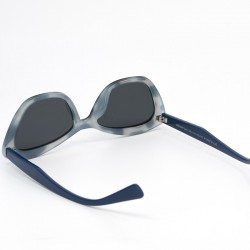 Γυναικεία Γυαλιά Ηλίου Polarized με Σκελετό σε Γκρι-Μπλε Απόχρωση & UV400 Προστασία