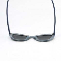 Γυναικεία Γυαλιά Ηλίου Polarized με Σκελετό σε Γκρι-Μπλε Απόχρωση & UV400 Προστασία