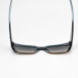 Γυναικεία Γυαλιά Ηλίου με Σκούρο Μπλε Σκελετό και Χρυσές Λεπτομέρειες – Πολωμένα & Κομψά