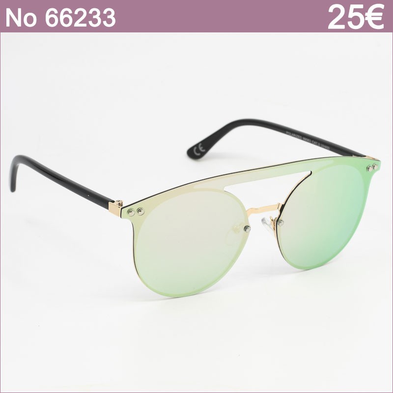 Γυαλιά Ηλίου Polarized με Πράσινους-Ροζ Καθρέφτες Φακούς