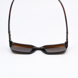 Γυναικεία Γυαλιά Ηλίου Polarized με Καφέ Σκελετό και Καφέ Φακούς