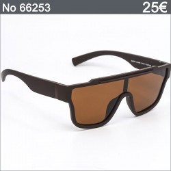 Ανδρικά Γυαλιά Ηλίου Polarized με Καφέ Σκελετό και Καφέ Φακούς