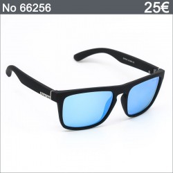 Ανδρικά Γυαλιά Ηλίου Polarized με Μαύρο Σκελετό και Μπλε Καθρέφτες