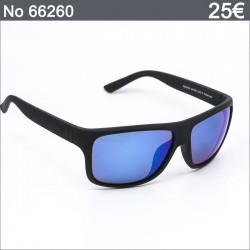 Εξαιρετικά Ανδρικά Γυαλιά Ηλίου Polarized με Μαύρο Σκελετό και Μπλε Καθρέπτες