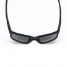 Ανδρικά Γυαλιά Ηλίου Polarized με Μαύρο Σκελετό και Γκρι Καθρεφτές Φακούς