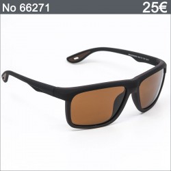 Ανδρικά Γυαλιά Ηλίου Polarized με Σκούρο Καφέ Σκελετό και Καφέ Φακούς