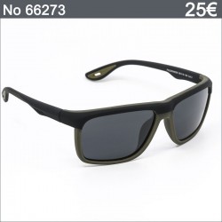 Ανδρικά Γυαλιά Ηλίου Polarized με Διχρωμία Μαύρο και Σκούρο Πράσινο Σκελετό
