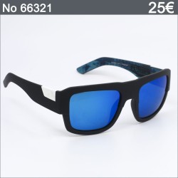 Ανδρικά Γυαλιά Ηλίου Polarized – Μαύρος Σκελετός με Λευκή Λεπτομέρεια