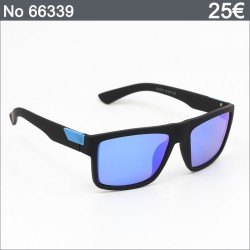 Ανδρικά Γυαλιά Ηλίου Polarized – Μαύρο Ματ με Γαλάζιες Λεπτομέρειες & Μπλε Καθρέφτες 🕶️