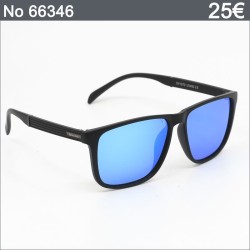 Ανδρικά Γυαλιά Ηλίου Polarized – Ματ Μαύρο με Καθαρούς Μπλε Καθρέφτες 🕶️