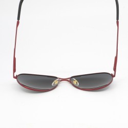 Κλασικά Aviator Γυαλιά Ηλίου με Κόκκινο & Χρυσό Σκελετό